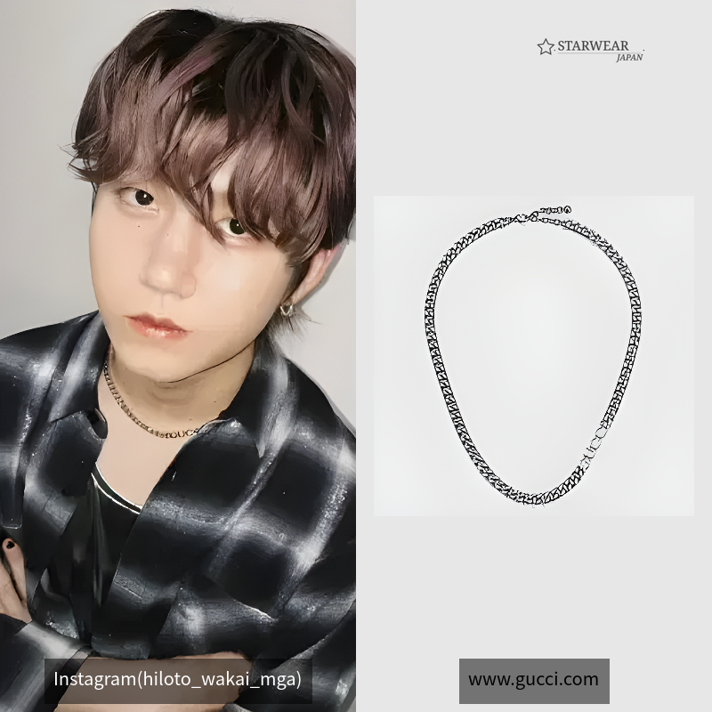GUCCI スクリプト チェーン ネックレス