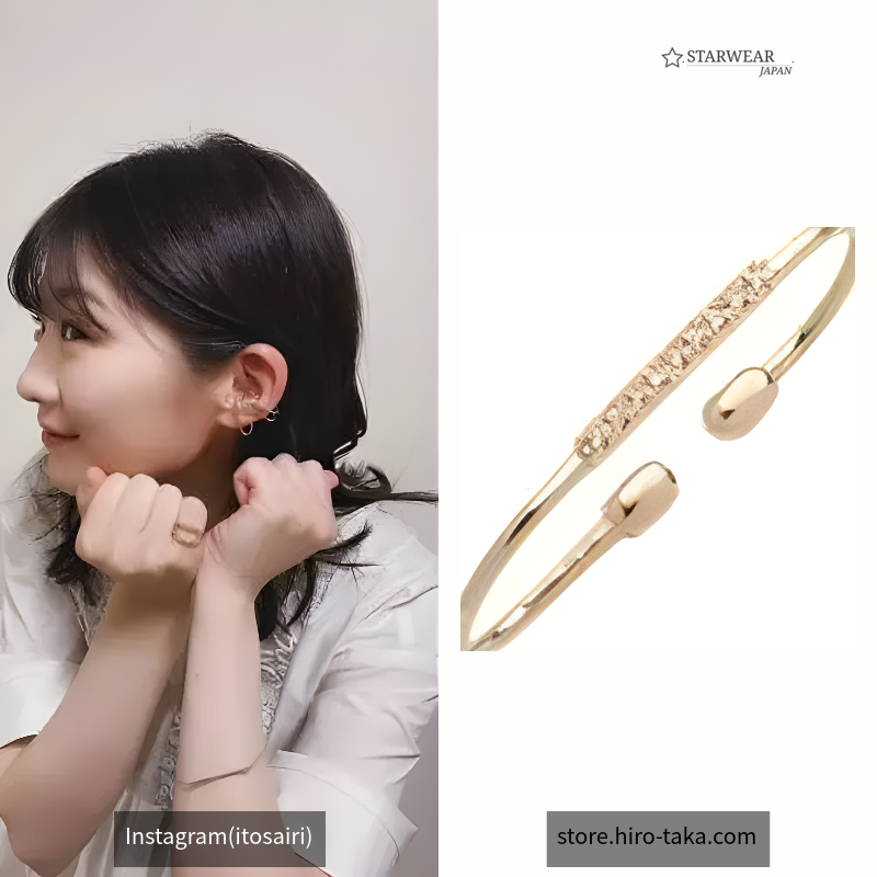 "Miró" ダイヤモンド イヤーカフ Mサイズ