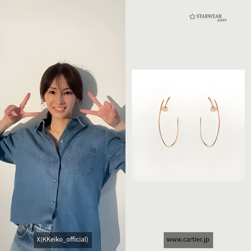 ジュスト アン クル イヤリング