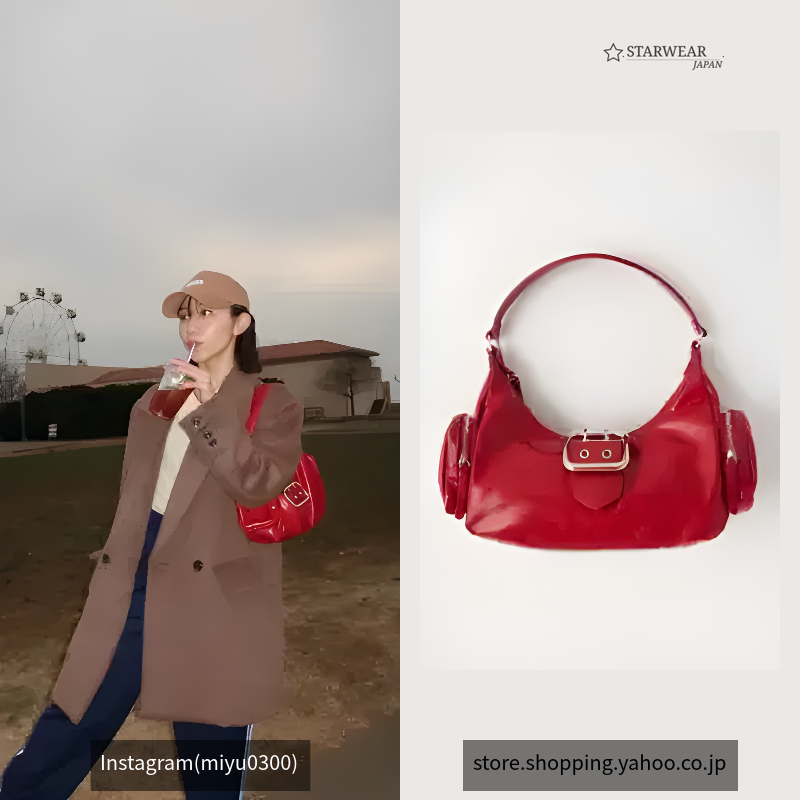 SIDE POCKET HOBO バッグ