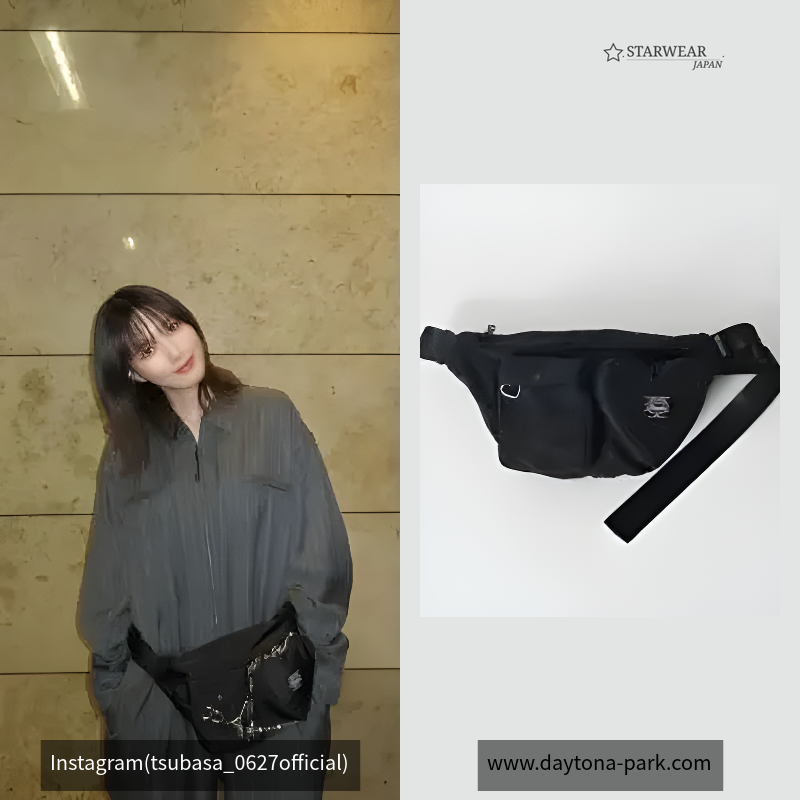 ×BASICKS HEART WAIST BAG