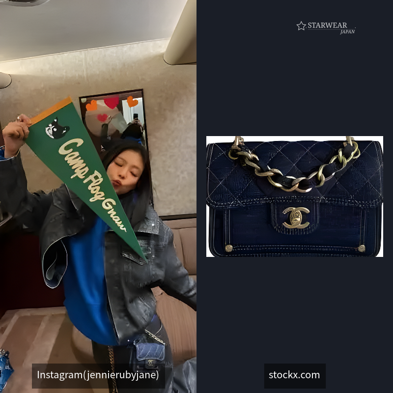 Small Denim Messenger