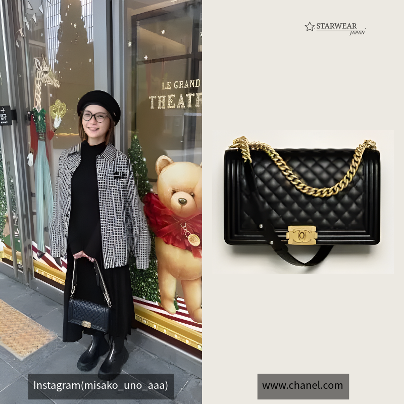 BOY CHANEL ラージ ハンドバッグ