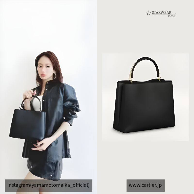 Medium model handle bag, Panthère de Cartier