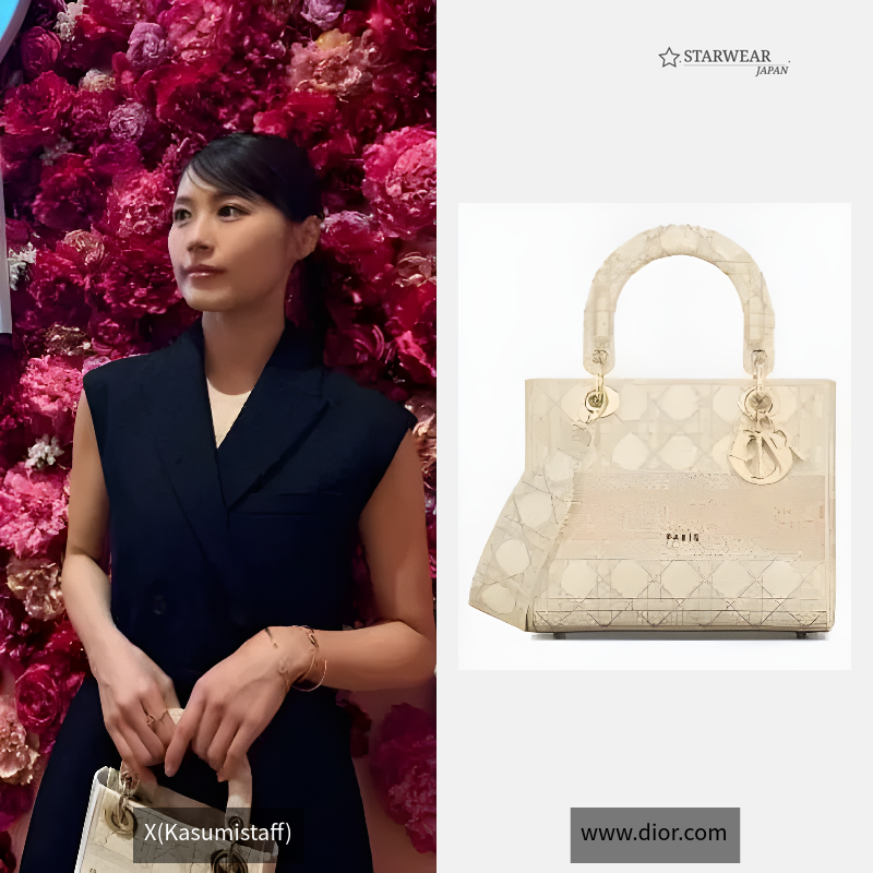 Dior Or Lady D-Lite バッグ ミディアム