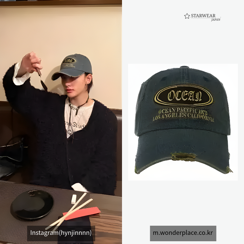 DENIM WASHED LOGO BALLCAP