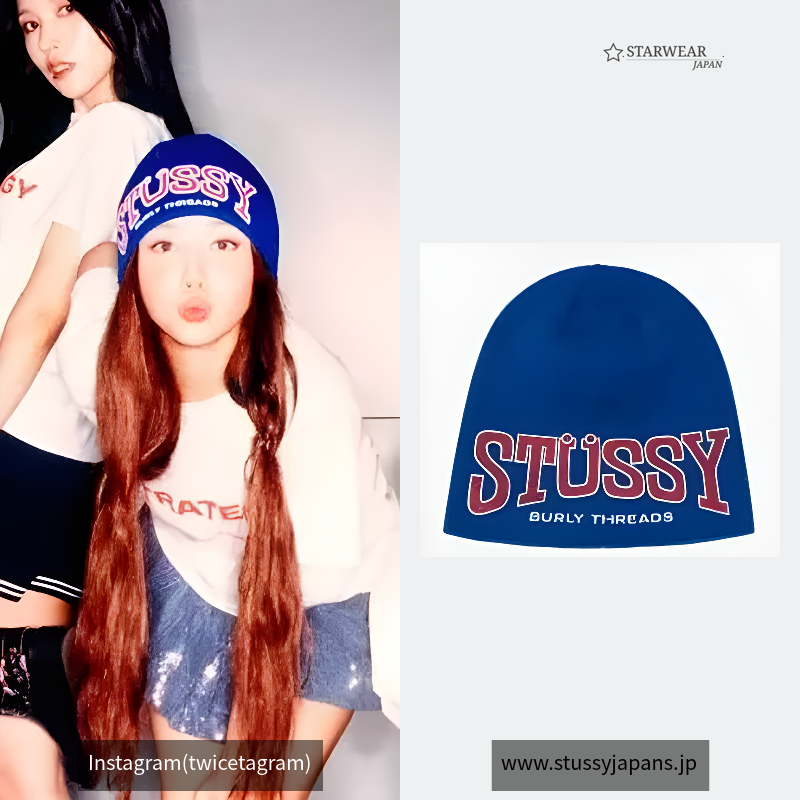 Stussy Skullcap Burly Threads ビーニー