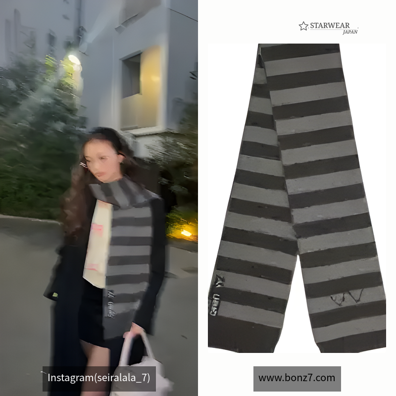 YY STRIPE SCARF