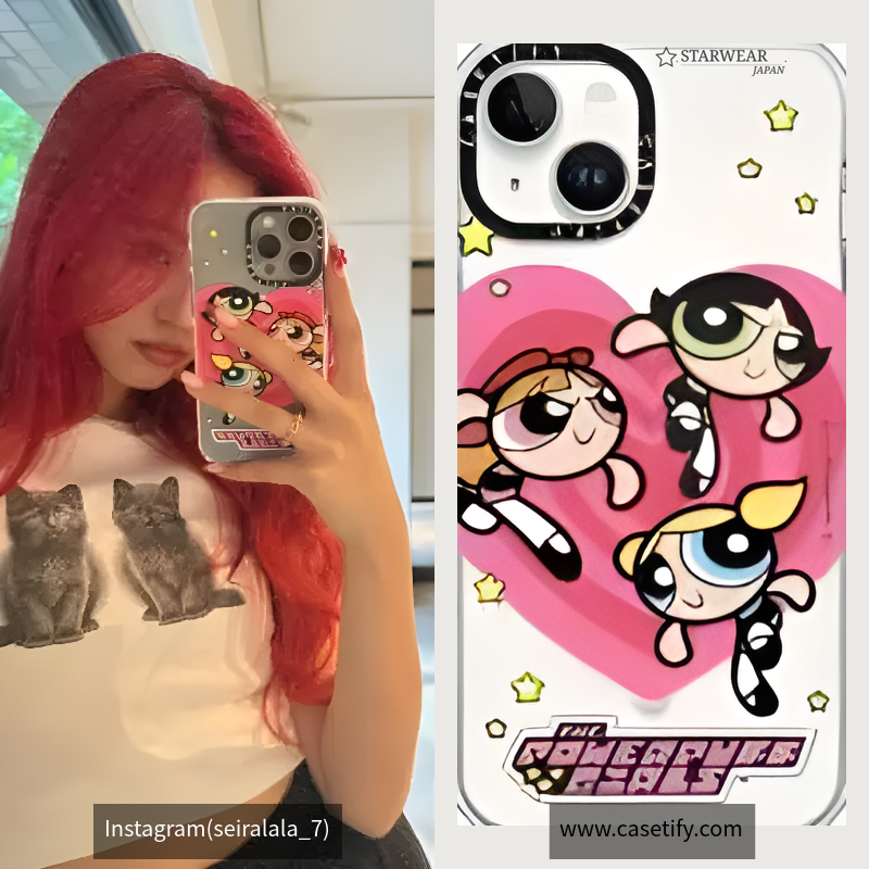 The Powerpuff Girls Heart Case