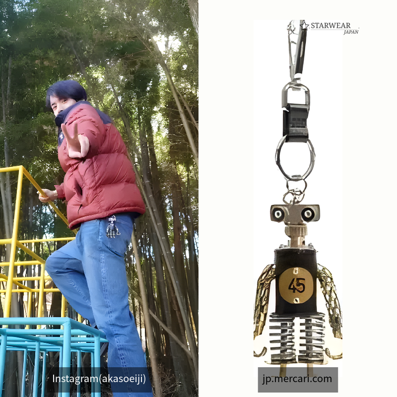 ロボットキーホルダー