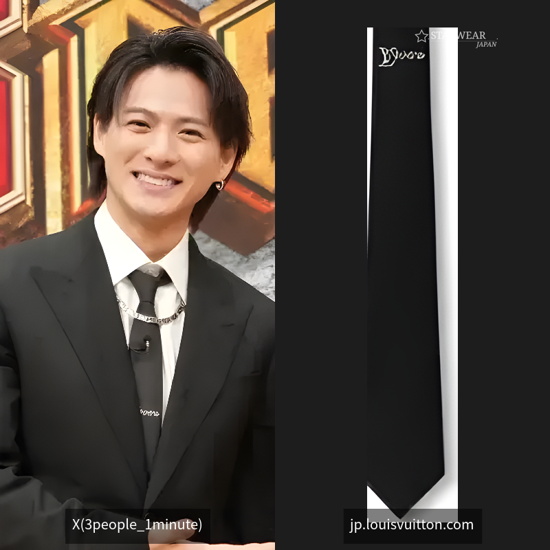 ネクタイ･LV バーズ 7CM