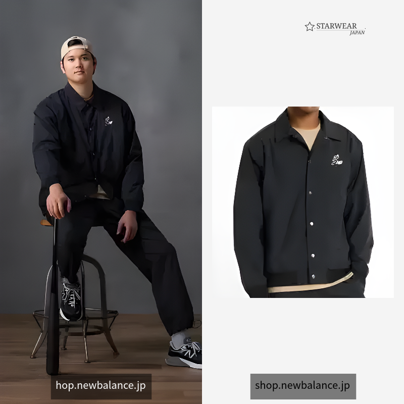 Shohei Signature Woven Nylon Jacket