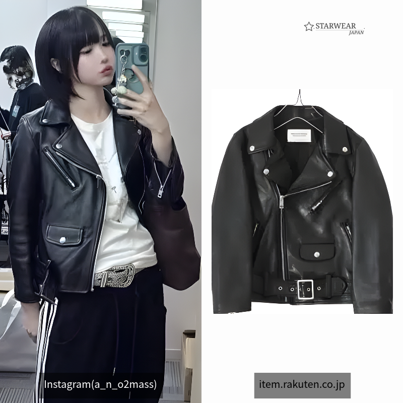 vintage leather THE/ a riders jacket