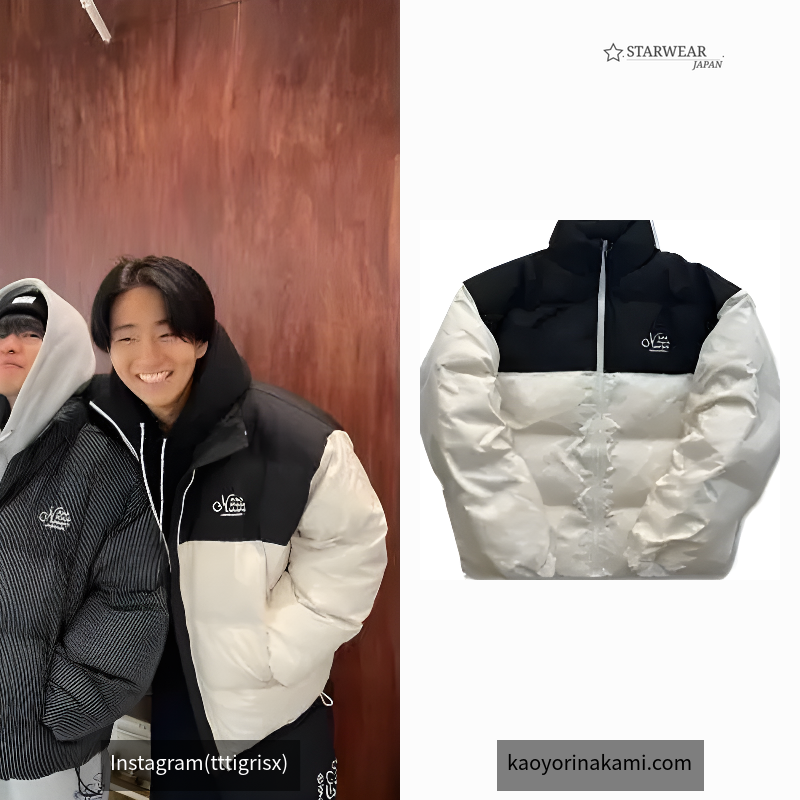 panel blouson