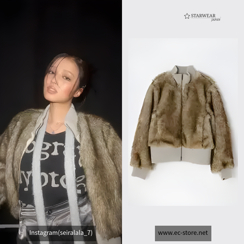 COMPACT FAUX ファーブルゾン