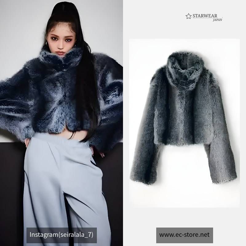 SEIRA×LAGUA VOLUME FAUX ファージャケット