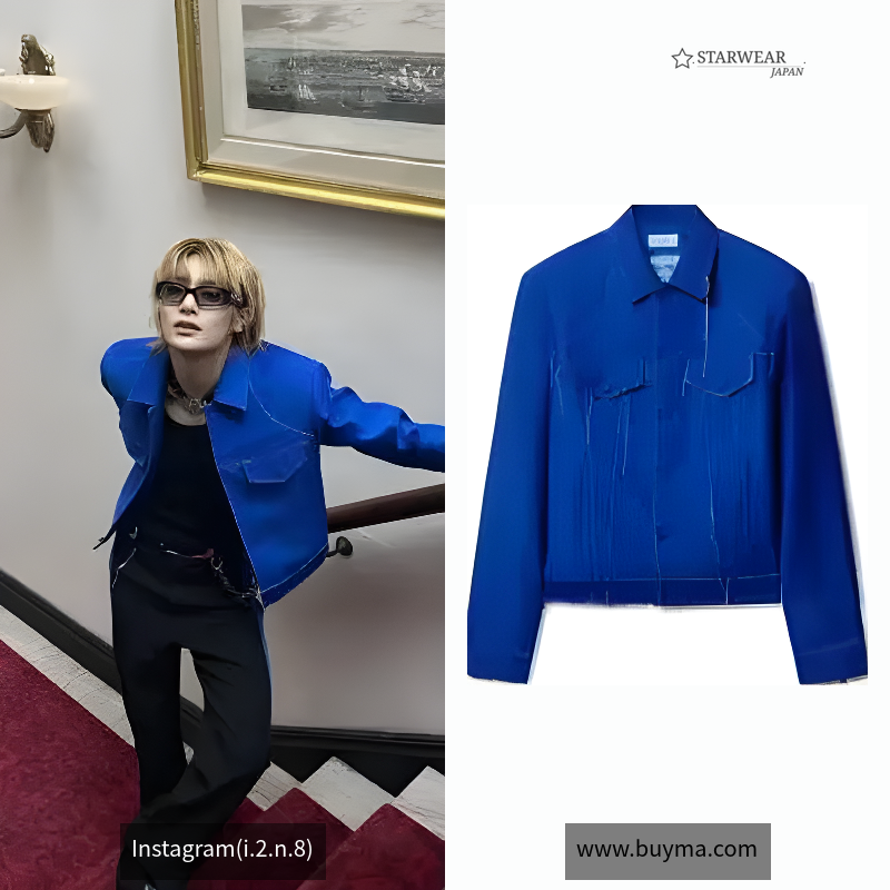 Alien Face Tailor Skinny Jacket
