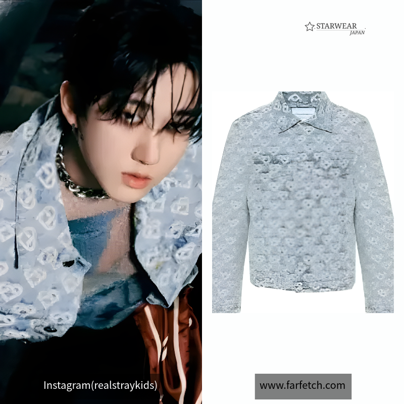 JACQUARD DENIM JACKE