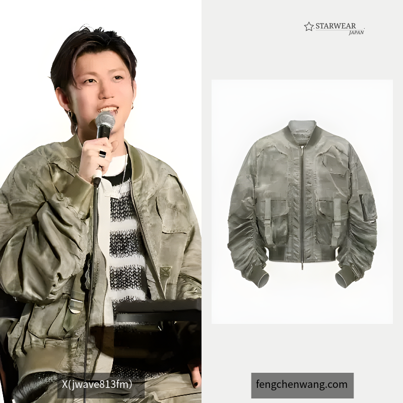 SANDWASHED UTILITY JACKET