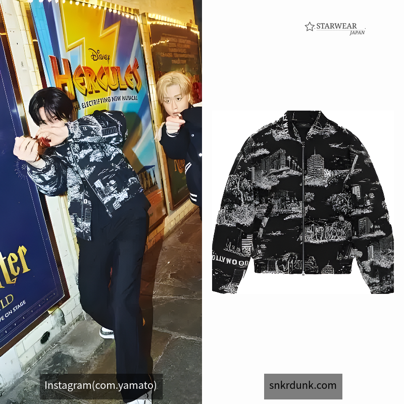 LA Landmark Tapestry Bomber