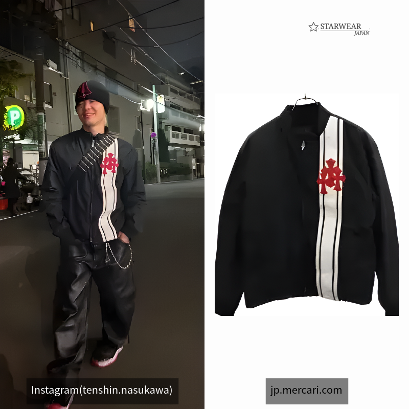 RED PATCH RACING JACKET