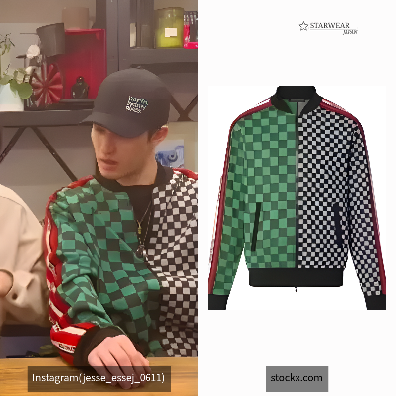 Damier Jacquard Tracktop