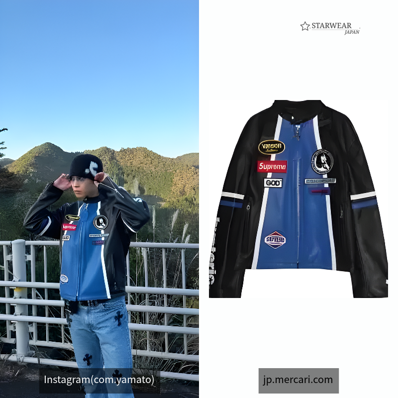 Vanson Leather Jacket "Black"
