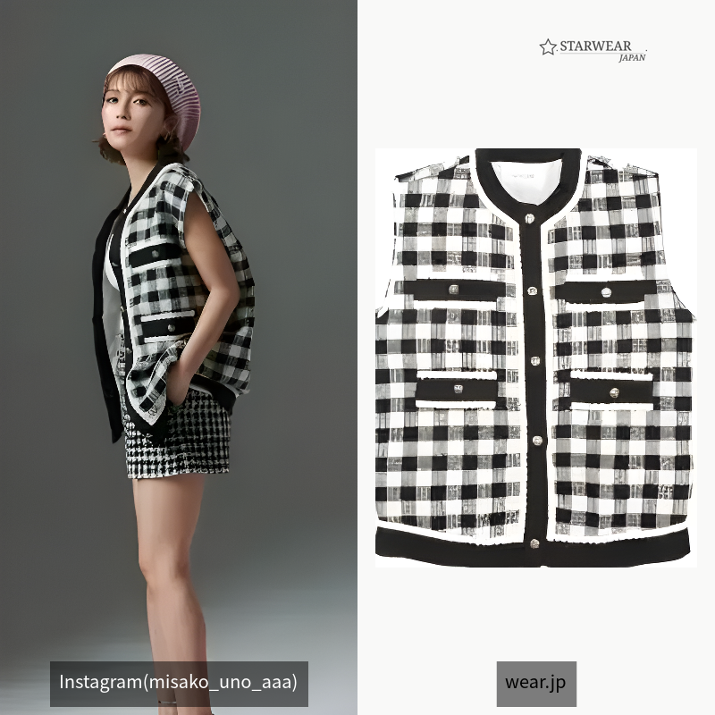 Jamie Check Tweed Jacket