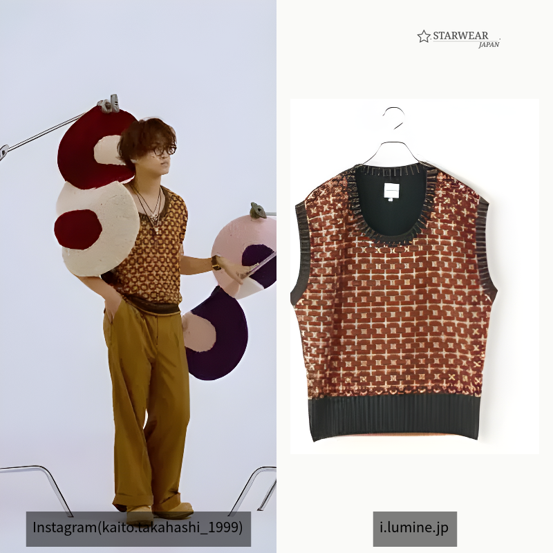 FLOWER KNIT VEST