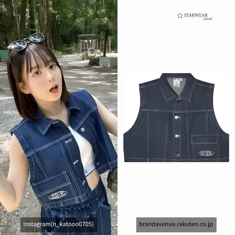 SLEEVELESS CROPPED JACKET ジャケット