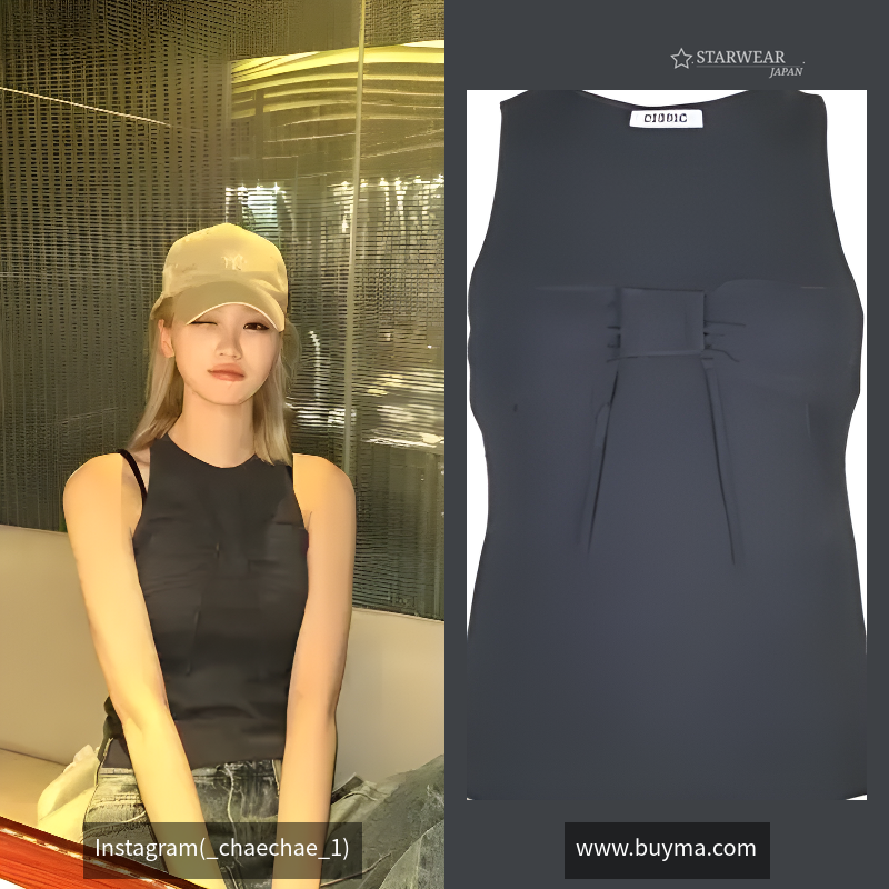 BIG RIBBON SLEEVELESS