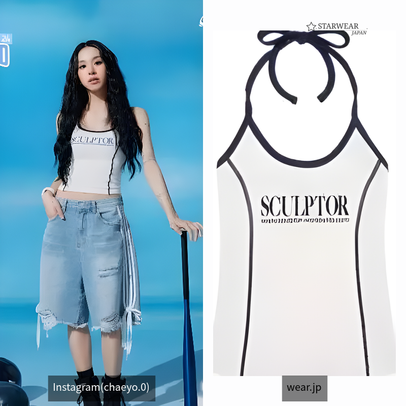 Classic Logo Halter Top/クラシックロゴホルタートップ