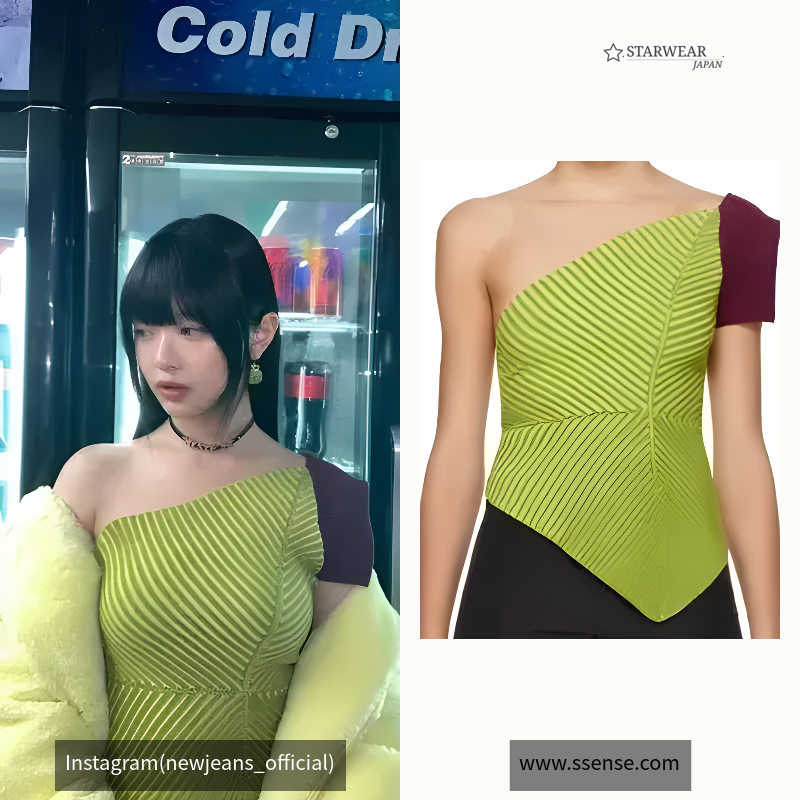 Diamond アシンメトリ トップス