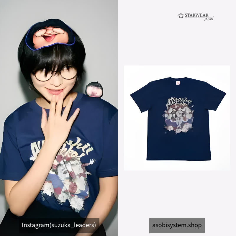 青春部限定】浮世絵TEE NAVY