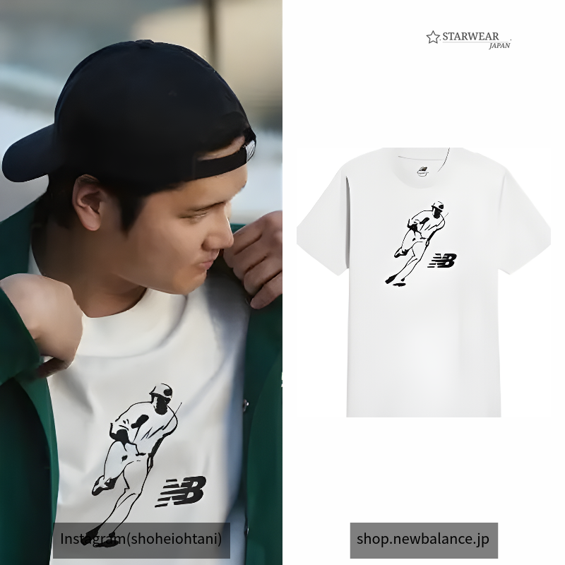 大谷翔平グラフィックショートスリーブTシャツ