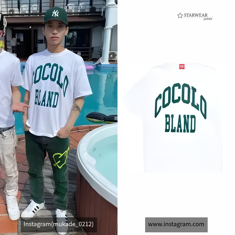 COLLEGE LOGO WIDE HEAVY TEE