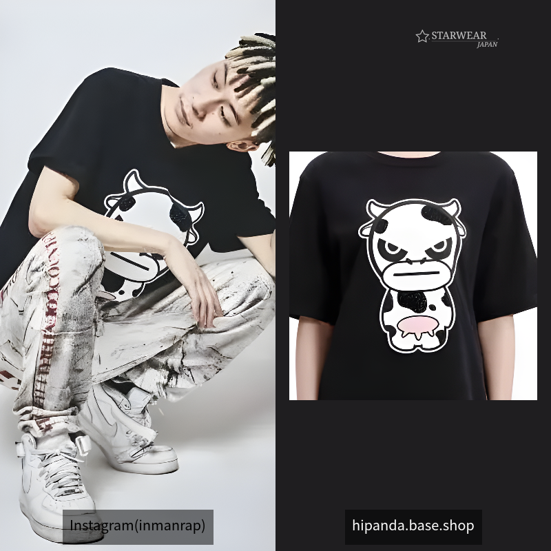 Year of the Ox PRINT SHORT SLEEVED LONG T-SHIRT