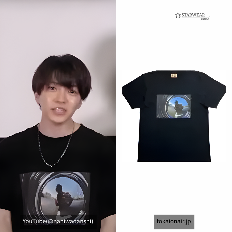 【としみつ】30th Birthday photo T-shirt A