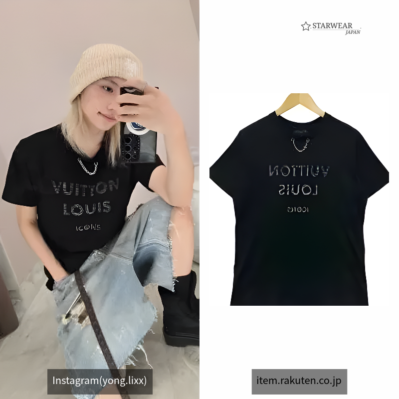 反転ロゴ 半袖Tシャツ