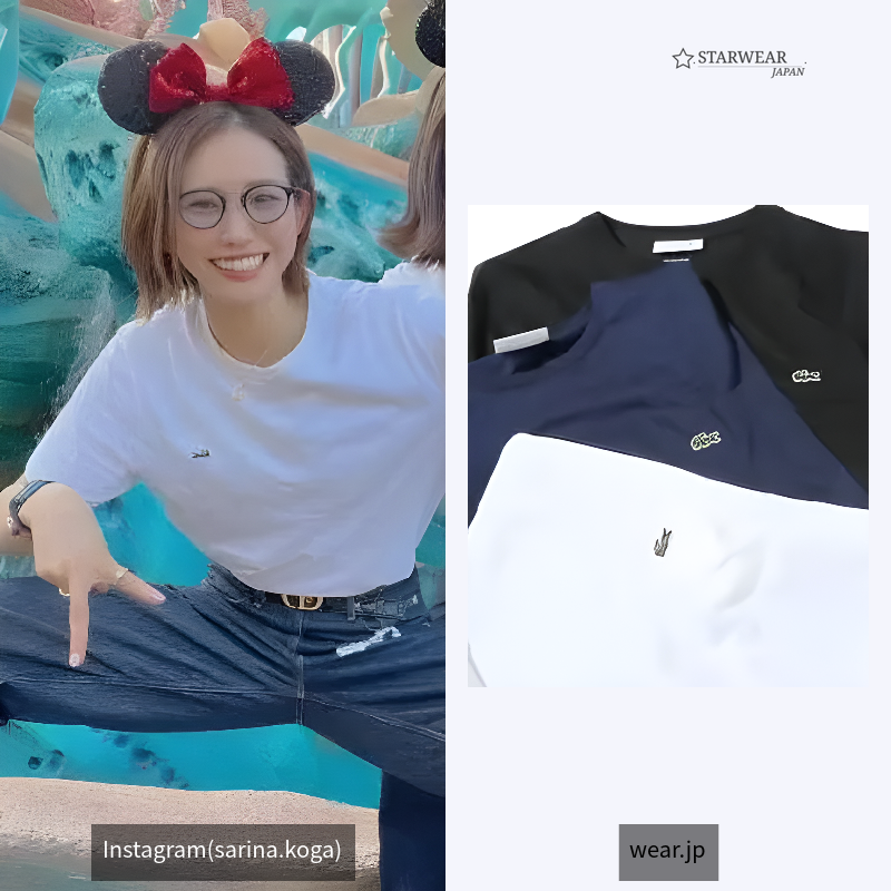 COTTON SHORT TEE ワンポイント Tシャツ