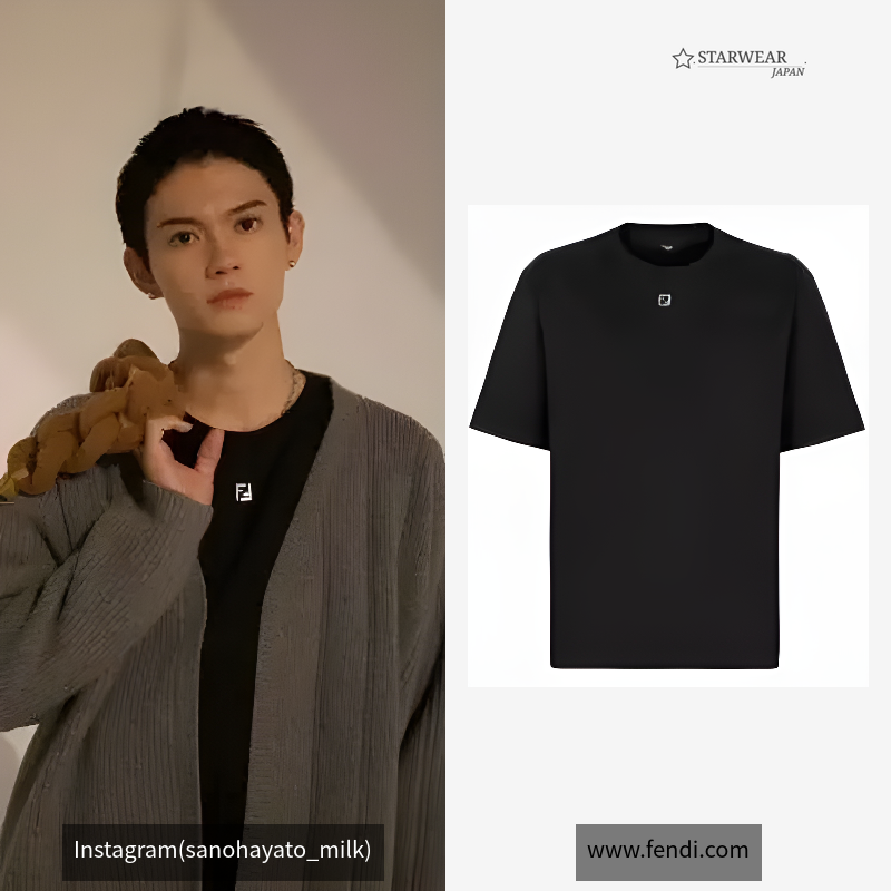 ブラックコットン Tシャツ