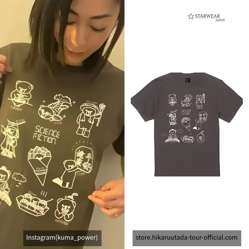 くまちゃんご当地Tシャツ