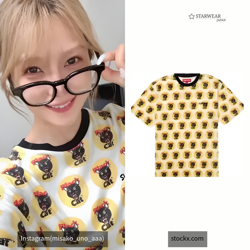 Black Cat S/S Top
