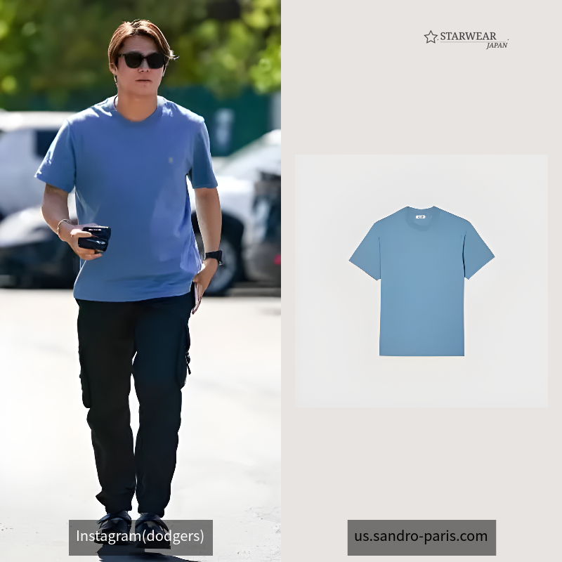 T-shirt with Square Cross patch