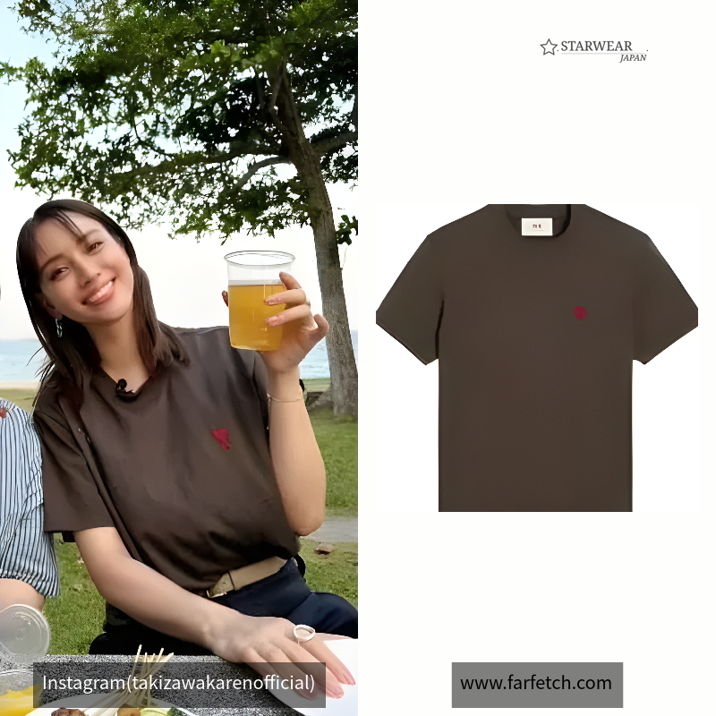 オーガニックコットンジャージー Tシャツ