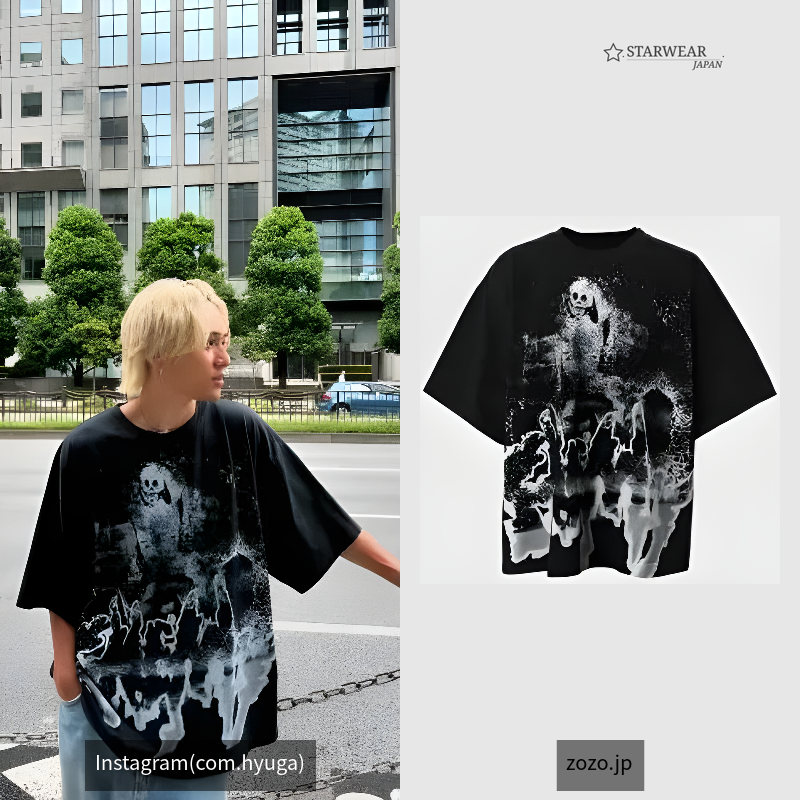 THEATRE CVA SS TEE VINTAGE BLACK