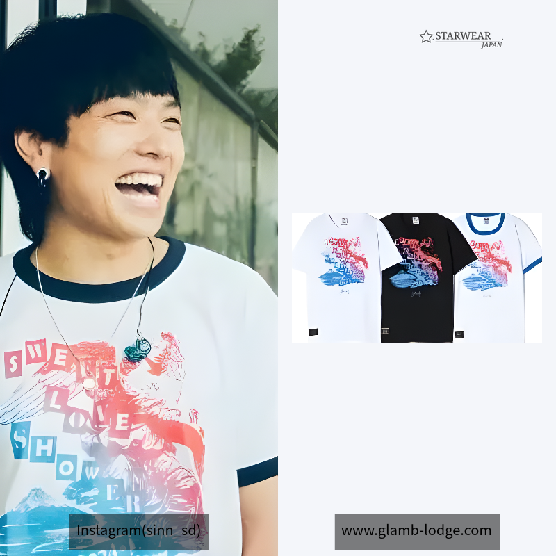 glamb×SWEET LOVE SHOWER 2024 Goddess Tシャツ