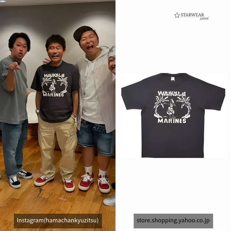 WAIKELE プリントTシャツ