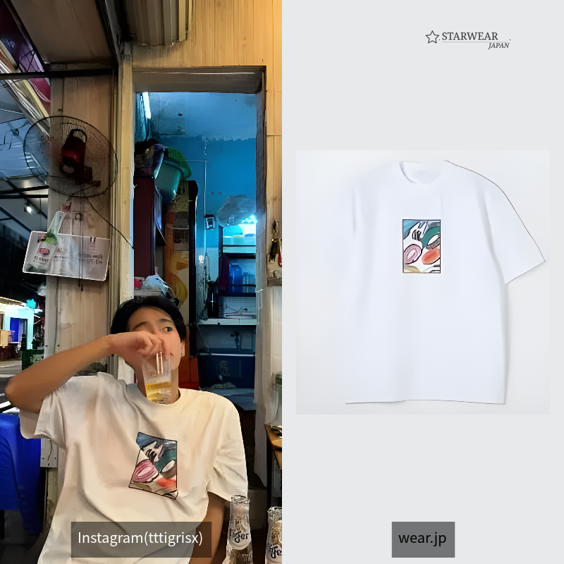MARIO FRAMED TEE