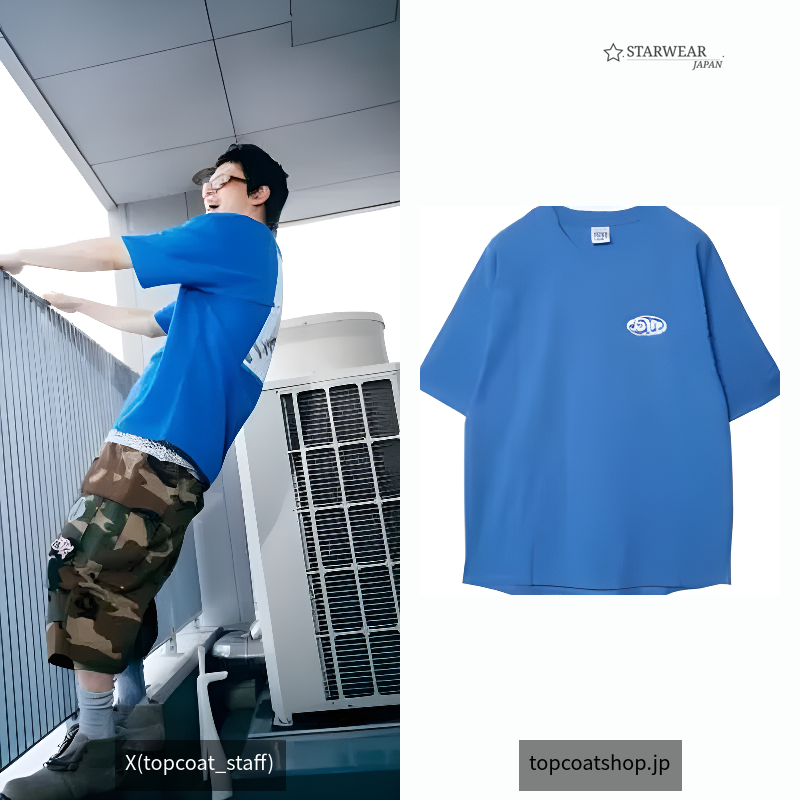 T-shirt（ブルー）